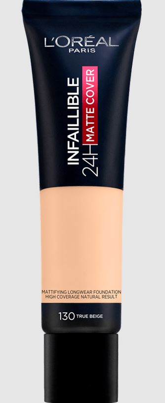 L'Oreal Paris Infallible 24H Matte Cover Liquid Foundation – 110 Rose Vanilla