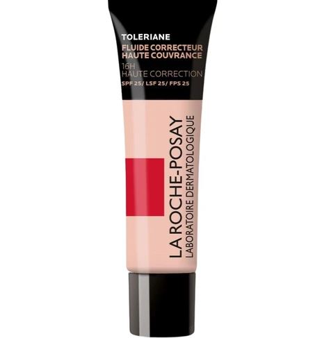 La Roche-Posay Toleriane Corrective Fluid Foundation SPF 25 | Full Coverage | Lightweight & Soothing