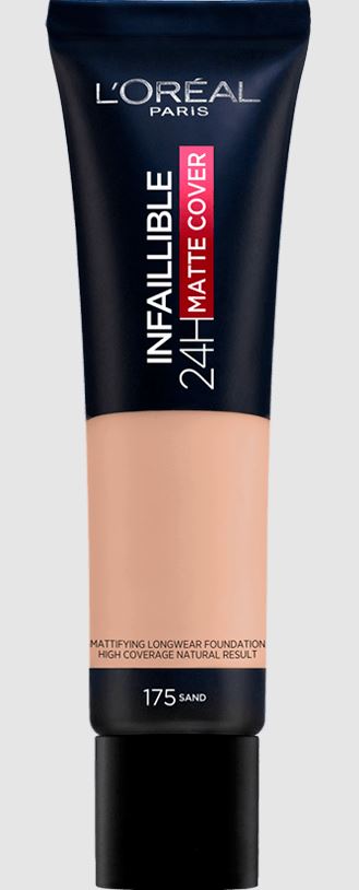 L'Oreal Paris Infallible 24H Matte Cover Liquid Foundation – 110 Rose Vanilla