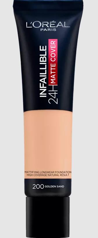 L'Oreal Paris Infallible 24H Matte Cover Liquid Foundation – 110 Rose Vanilla