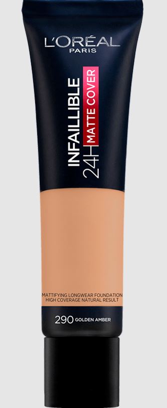L'Oreal Paris Infallible 24H Matte Cover Liquid Foundation – 110 Rose Vanilla