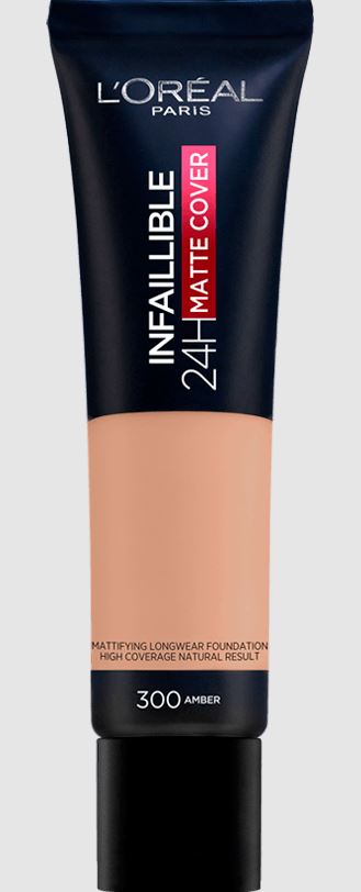 L'Oreal Paris Infallible 24H Matte Cover Liquid Foundation – 110 Rose Vanilla