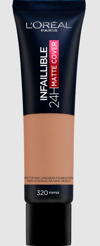 L'Oreal Paris Infallible 24H Matte Cover Liquid Foundation – 110 Rose Vanilla