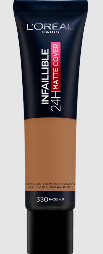 L'Oreal Paris Infallible 24H Matte Cover Liquid Foundation – 110 Rose Vanilla