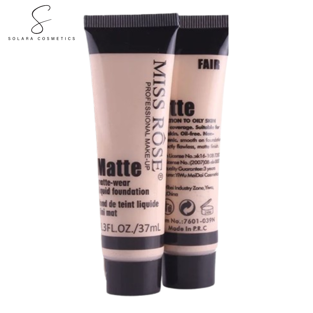 MISS ROSE Full Coverage Matte Foundation