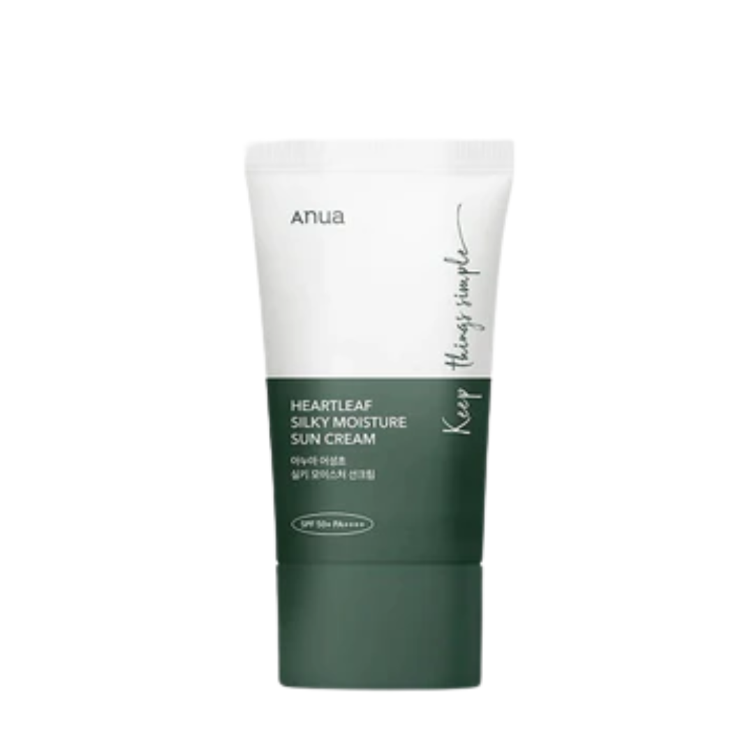 Anua Heartleaf Silky Moisture Sun Cream SPF50+ PA++++ 50ml