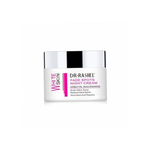 Dr Rashel Night Cream for dark spots and skin brightening with arbutin and niacinamide, hydrates and evens tone while you sleep.