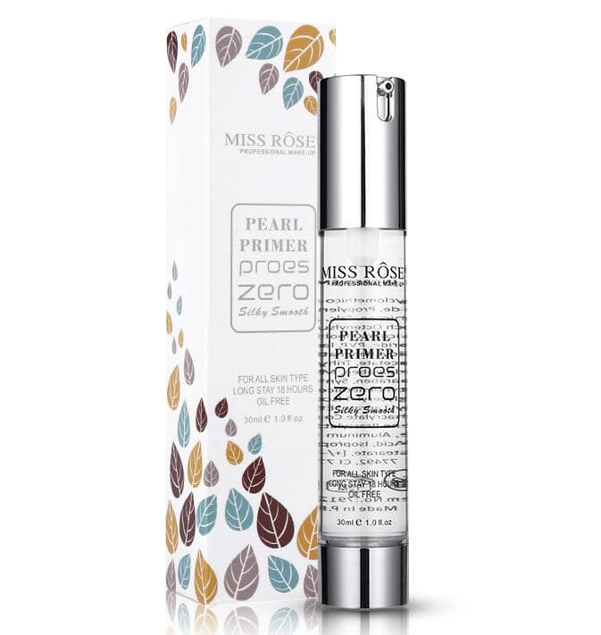 Miss Rose Pearl Primer – Lightweight, oil-free primer that minimizes pores, controls shine, and hydrates for a smooth, radiant makeup base.