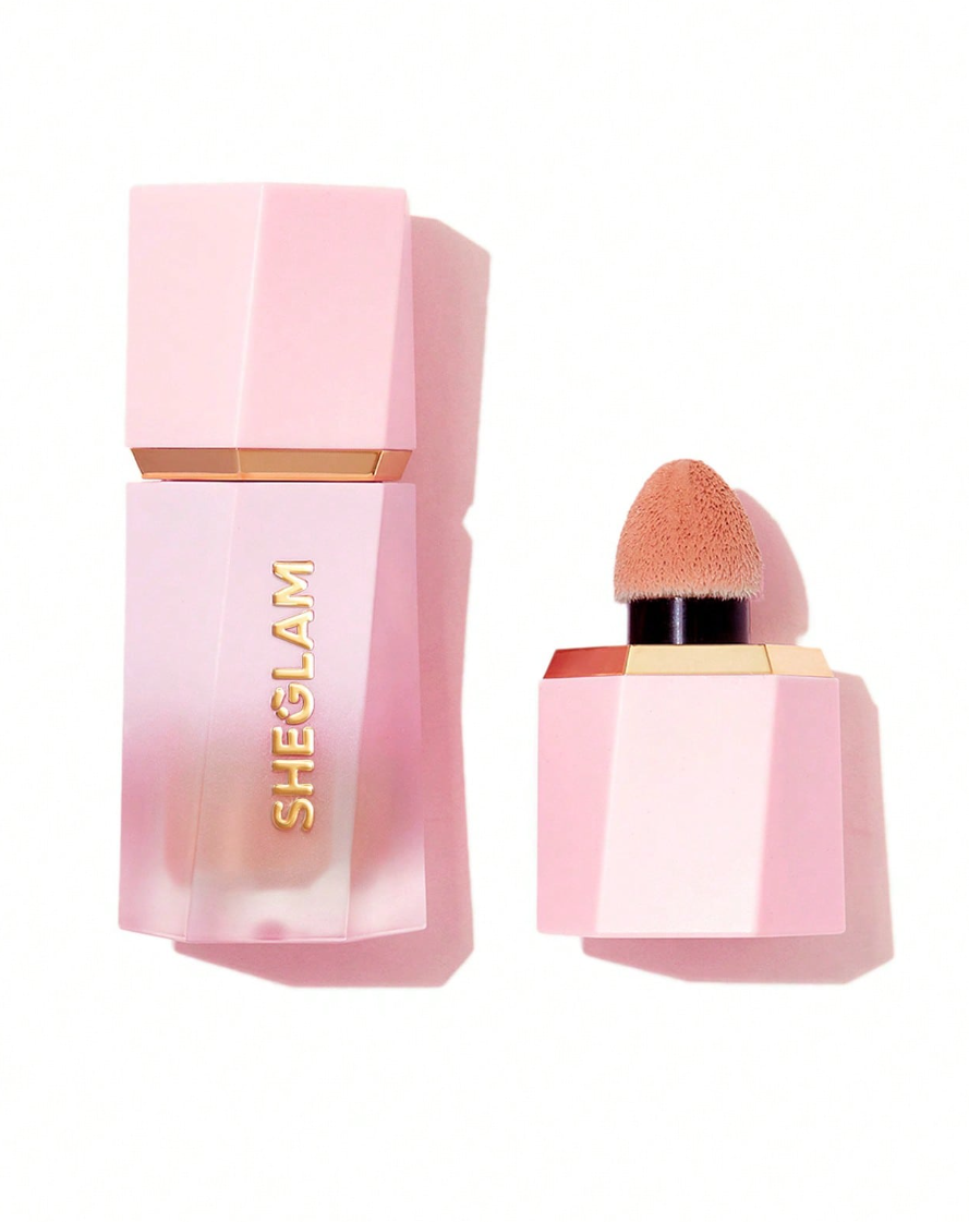 SHEGLAM Color Bloom Liquid Blush provides a matte finish with a natural flush, nourishing skin with a smooth, buildable formula for all skin types.