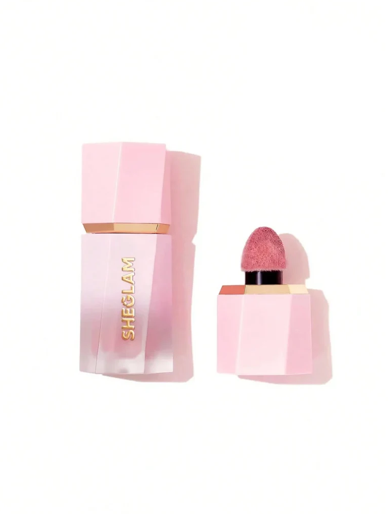SHEGLAM Color Bloom Liquid Blush provides a matte finish with a natural flush, nourishing skin with a smooth, buildable formula for all skin types.