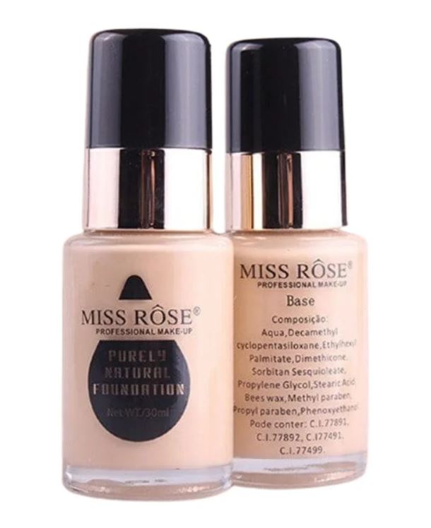 MISS ROSE Purely Natural Foundation