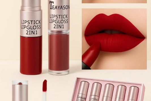 Could This Be the Only Lip Set You'll Ever Need? Discover TEAYAS 6-in-1 Magic Now with Free Delivery at Solara Cosmetics