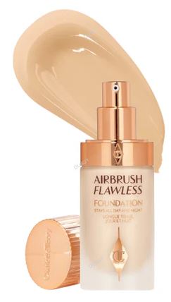 Charlotte Tilbury Airbrush Flawless Foundation – Full Coverage, Poreless Perfection