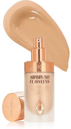 Charlotte Tilbury Airbrush Flawless Foundation – Full Coverage, Poreless Perfection