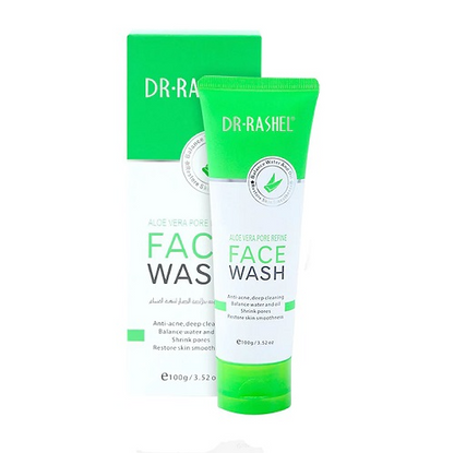 DR RASHEL Aloe Vera Pore Refine Face Wash, 100g