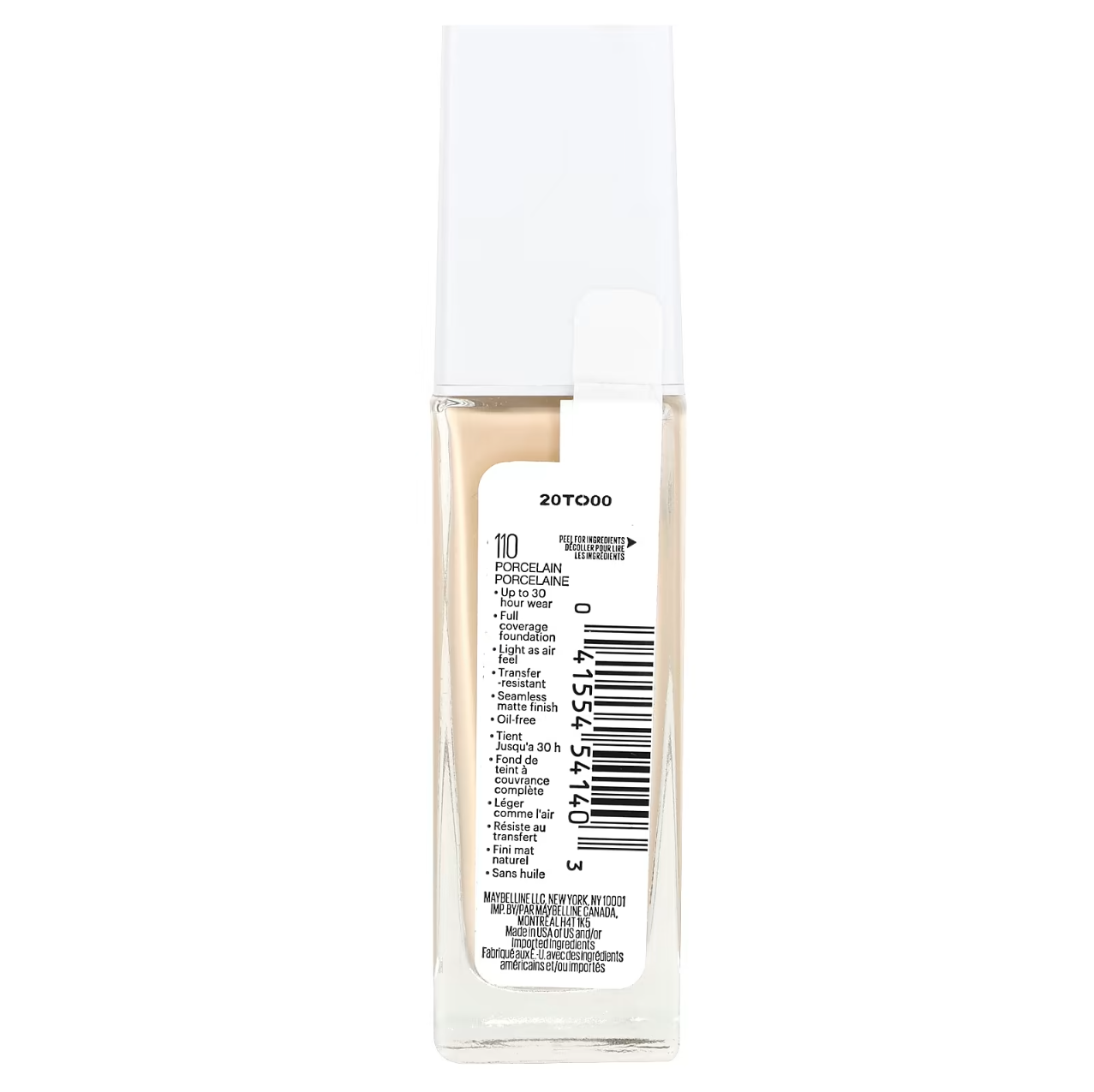 Super Stay Longwear Liquid Foundation Up To 30Hr Active Wear Foundation